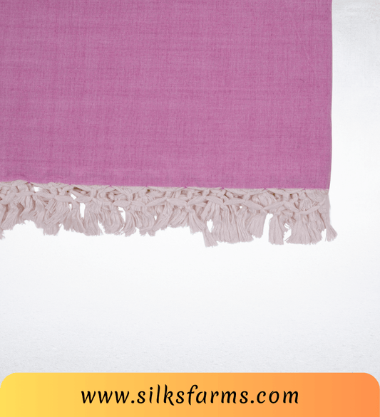Silk & Farm Super Soft Lightweight Premium Bhagalpuri Dull Chadar – Pure Cotton Feel, All-Season Comfort Blanket, Handcrafted in Bhagalpur - SK005