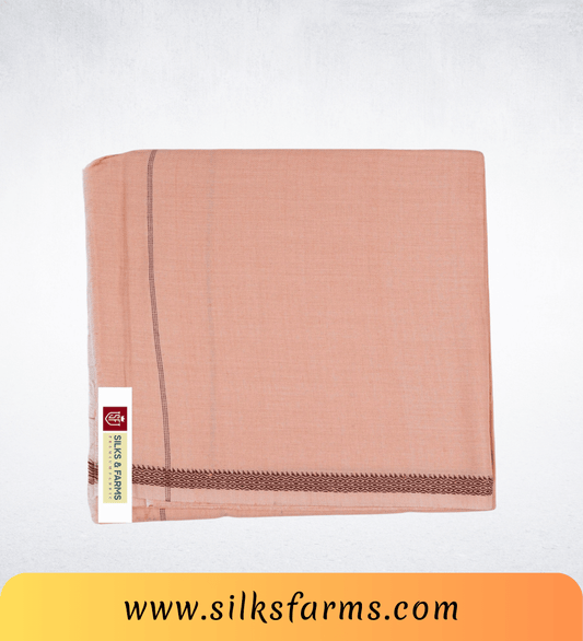 Silk & Farm Super Soft Lightweight Premium Bhagalpuri Dull Chadar – Pure Cotton Feel, All-Season Comfort Blanket, Handcrafted in Bhagalpur - SK001