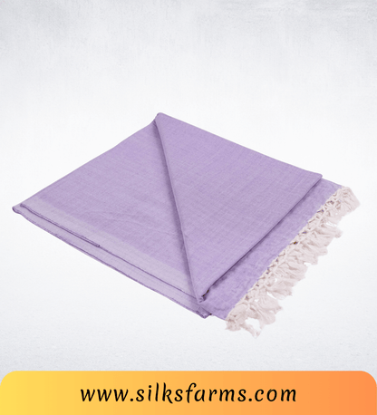 Silk & Farm Super Soft Lightweight Premium Bhagalpuri Dull Chadar – Pure Cotton Feel, All-Season Comfort Blanket, Handcrafted in Bhagalpur - SK039