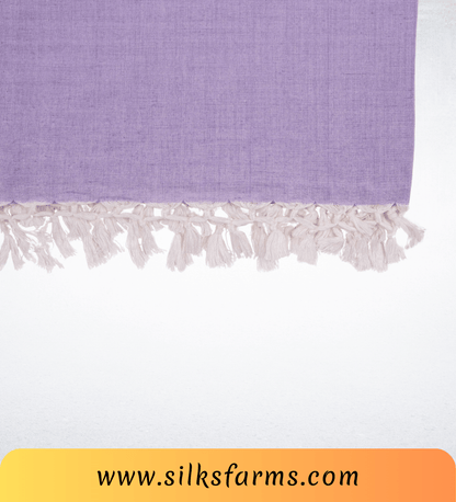 Silk & Farm Super Soft Lightweight Premium Bhagalpuri Dull Chadar – Pure Cotton Feel, All-Season Comfort Blanket, Handcrafted in Bhagalpur - SK039