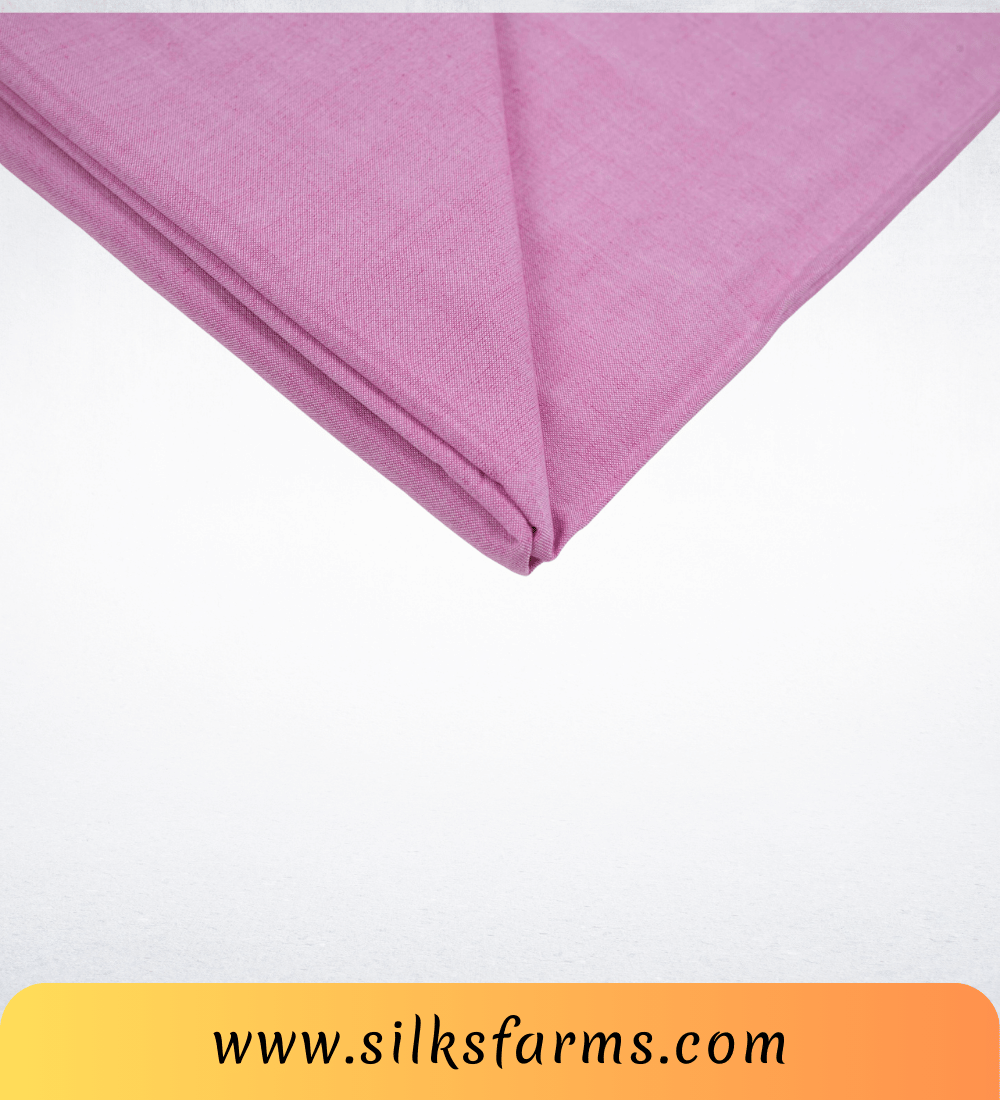 Silk & Farm Super Soft Lightweight Premium Bhagalpuri Dull Chadar – Pure Cotton Feel, All-Season Comfort Blanket, Handcrafted in Bhagalpur - SK005