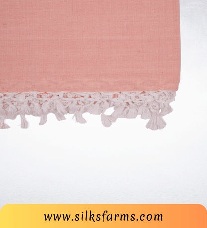 Silk & Farm Super Soft Lightweight Premium Bhagalpuri Dull Chadar – Pure Cotton Feel, All-Season Comfort Blanket, Handcrafted in Bhagalpur - SK006