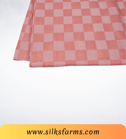 Silk & Farm Super Soft Lightweight Premium Bhagalpuri Dull Chadar – Pure Cotton Feel, All-Season Comfort Blanket, Handcrafted in Bhagalpur - SK008