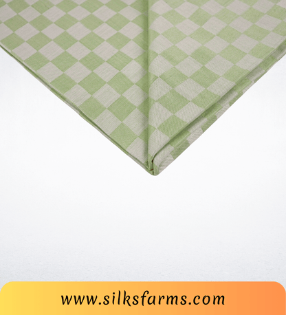 Silk & Farm Super Soft Lightweight Premium Bhagalpuri Dull Chadar – Pure Cotton Feel, All-Season Comfort Blanket, Handcrafted in Bhagalpur - SK011