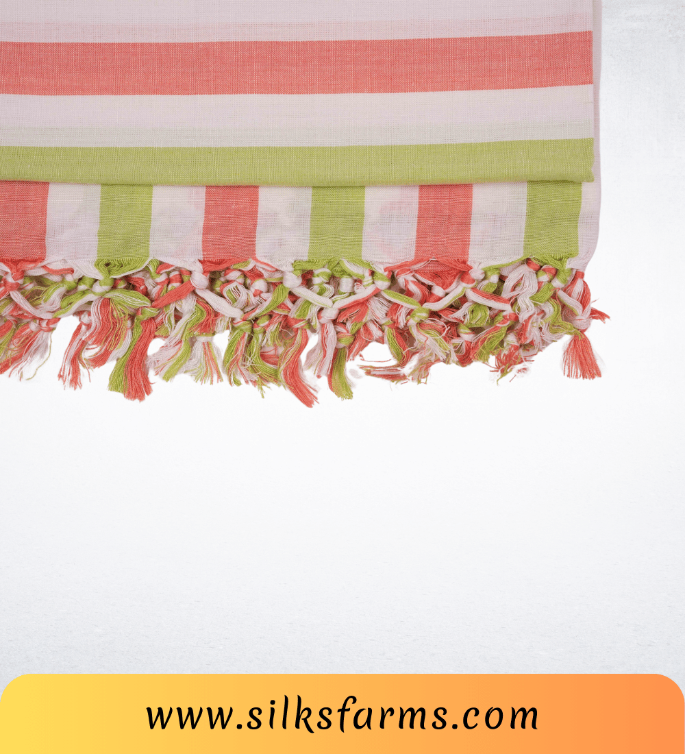 Silk & Farm Super Soft Lightweight Premium Bhagalpuri Dull Chadar – Pure Cotton Feel, All-Season Comfort Blanket, Handcrafted in Bhagalpur - SK014