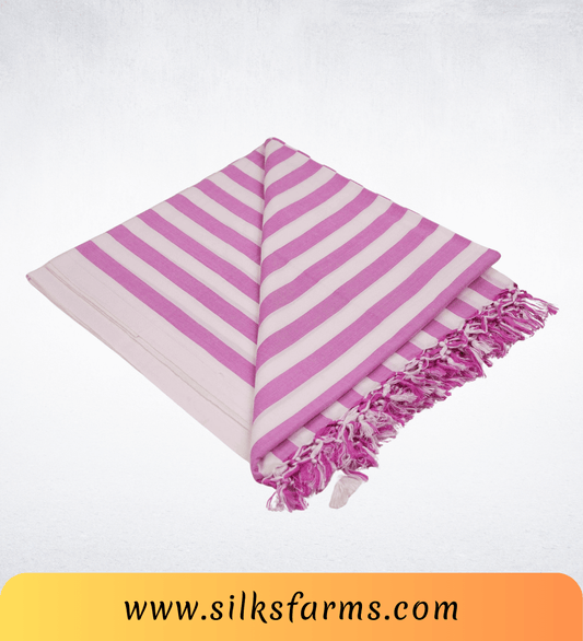 Silk & Farm Super Soft Lightweight Premium Bhagalpuri Dull Chadar – Pure Cotton Feel, All-Season Comfort Blanket, Handcrafted in Bhagalpur - SK015