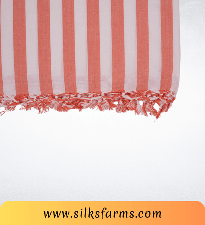 Silk & Farm Super Soft Lightweight Premium Bhagalpuri Dull Chadar – Pure Cotton Feel, All-Season Comfort Blanket, Handcrafted in Bhagalpur - SK016