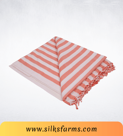 Silk & Farm Super Soft Lightweight Premium Bhagalpuri Dull Chadar – Pure Cotton Feel, All-Season Comfort Blanket, Handcrafted in Bhagalpur - SK016