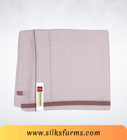 Silk & Farm Super Soft Lightweight Premium Bhagalpuri Dull Chadar – Pure Cotton Feel, All-Season Comfort Blanket, Handcrafted in Bhagalpur - SK017