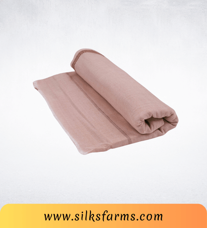 Silk & Farm Super Soft Lightweight Premium Bhagalpuri Dull Chadar – Pure Cotton Feel, All-Season Comfort Blanket, Handcrafted in Bhagalpur - SK002