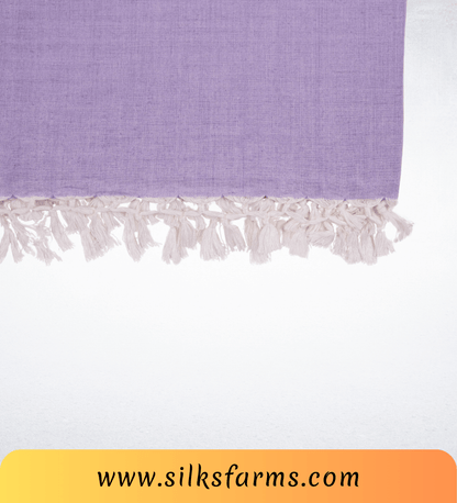 Silk & Farm Super Soft Lightweight Premium Bhagalpuri Dull Chadar – Pure Cotton Feel, All-Season Comfort Blanket, Handcrafted in Bhagalpur - SK021