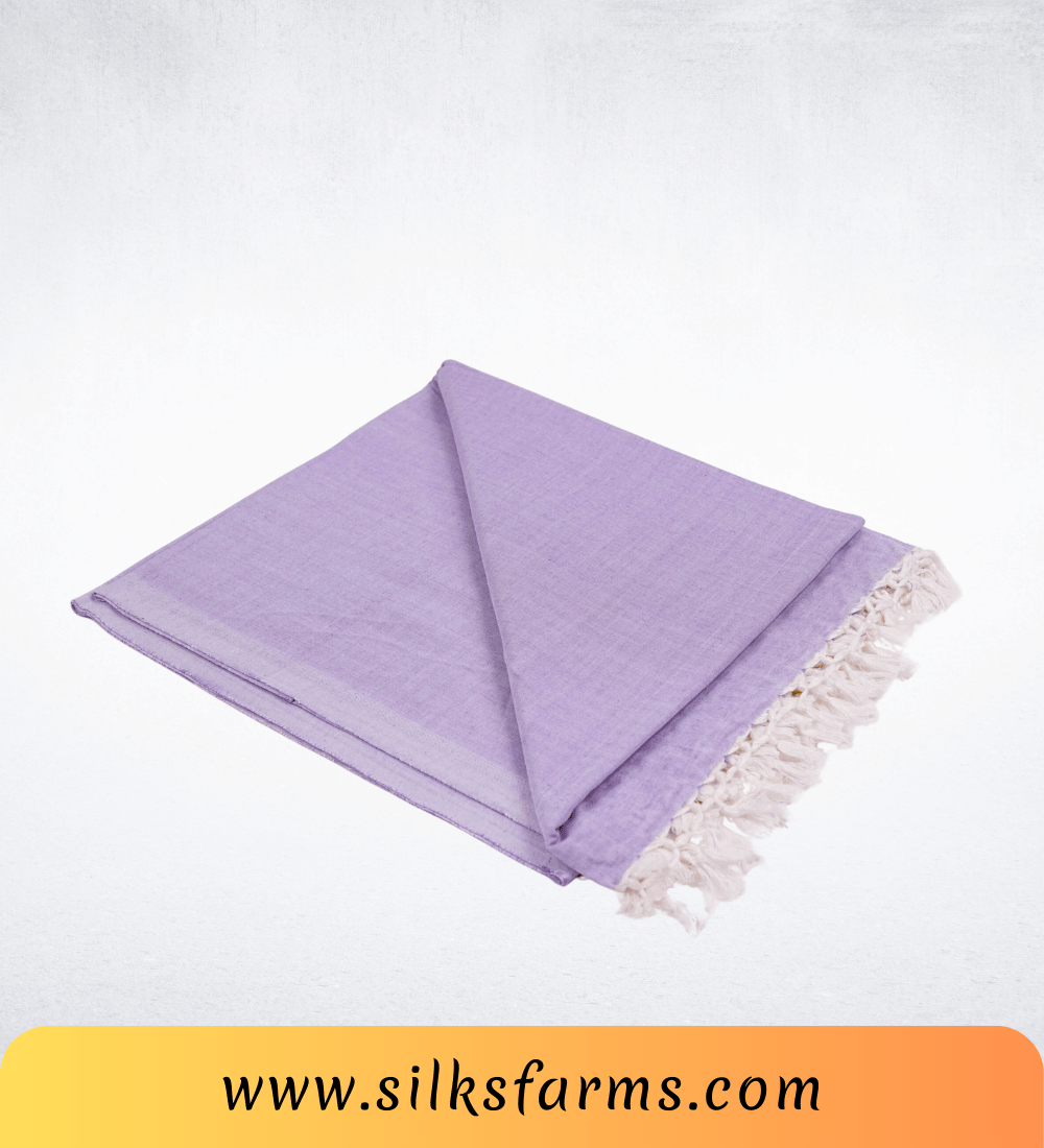 Silk & Farm Super Soft Lightweight Premium Bhagalpuri Dull Chadar – Pure Cotton Feel, All-Season Comfort Blanket, Handcrafted in Bhagalpur - SK021