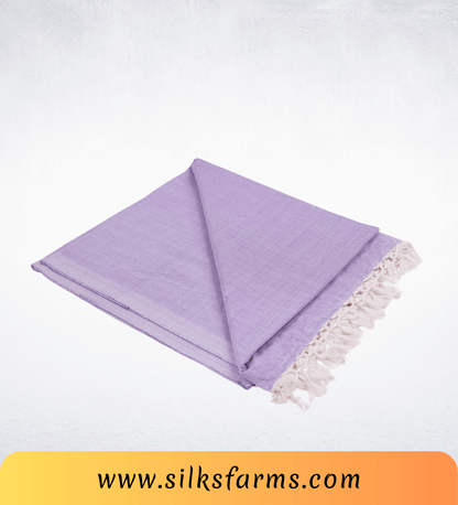 Silk & Farm Super Soft Lightweight Premium Bhagalpuri Dull Chadar – Pure Cotton Feel, All-Season Comfort Blanket, Handcrafted in Bhagalpur - SK021