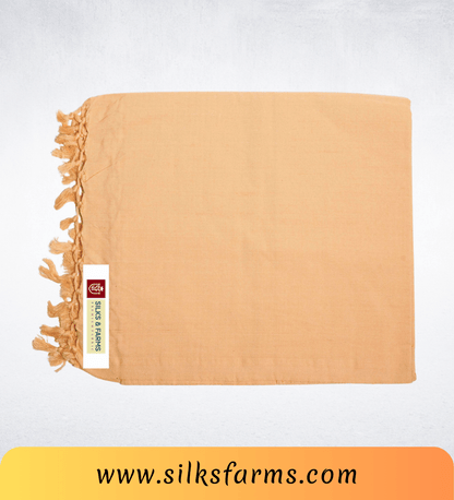 Silk & Farm Super Soft Lightweight Premium Bhagalpuri Dull Chadar – Pure Cotton Feel, All-Season Comfort Blanket, Handcrafted in Bhagalpur - SK022