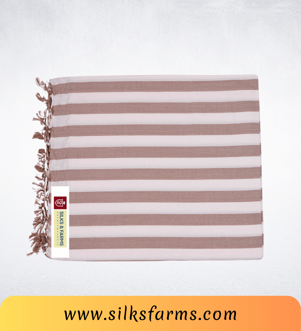 Silk & Farm Super Soft Lightweight Premium Bhagalpuri Dull Chadar – Pure Cotton Feel, All-Season Comfort Blanket, Handcrafted in Bhagalpur - SK024