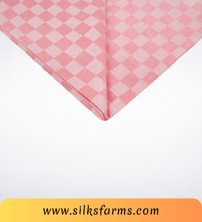 Silk & Farm Super Soft Lightweight Premium Bhagalpuri Dull Chadar – Pure Cotton Feel, All-Season Comfort Blanket, Handcrafted in Bhagalpur - SK027