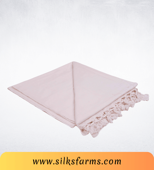 Silk & Farm Super Soft Lightweight Premium Bhagalpuri Dull Chadar – Pure Cotton Feel, All-Season Comfort Blanket, Handcrafted in Bhagalpur - SK029