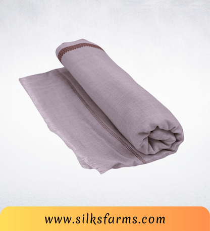 Silk & Farm Super Soft Lightweight Premium Bhagalpuri Dull Chadar – Pure Cotton Feel, All-Season Comfort Blanket, Handcrafted in Bhagalpur - SK030