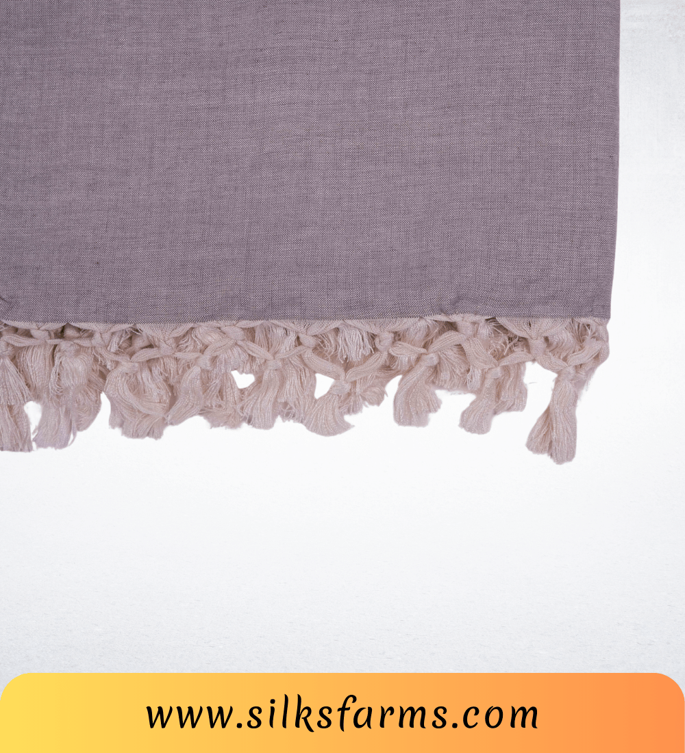 Silk & Farm Super Soft Lightweight Premium Bhagalpuri Dull Chadar – Pure Cotton Feel, All-Season Comfort Blanket, Handcrafted in Bhagalpur - SK031