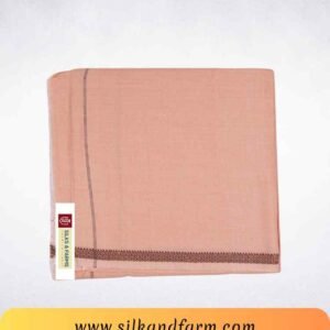 Silk & Farm Authentic Bhagalpuri Dull Chadar 98 × 54 Inches | Premium Cotton Blend | Soft, Lightweight & Breathable | Traditional Woven All-Season Bed Cover for Home & Travel