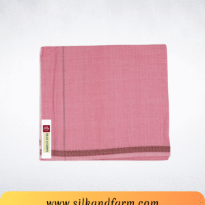 Silk & Farm Authentic Bhagalpuri Dull Chadar 98 × 54 Inches | Premium Cotton Blend | Soft, Lightweight & Breathable | Traditional Woven All-Season Bed Cover for Home & Travel