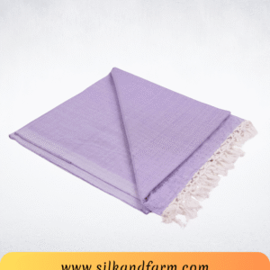 Silk & Farm Authentic Bhagalpuri Dull Chadar 98 × 54 Inches | Premium Cotton Blend | Soft, Lightweight & Breathable | Traditional Woven All-Season Bed Cover for Home & Travel