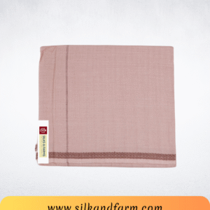Silk & Farm Authentic Bhagalpuri Dull Chadar 98 × 54 Inches | Premium Cotton Blend | Soft, Lightweight & Breathable | Traditional Woven All-Season Bed Cover for Home & Travel