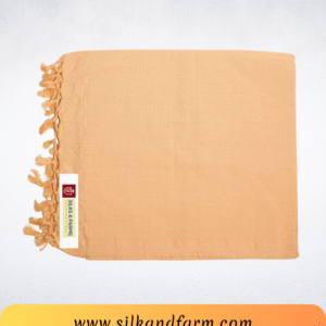 Silk & Farm Authentic Bhagalpuri Dull Chadar 98 × 54 Inches | Premium Cotton Blend | Soft, Lightweight & Breathable | Traditional Woven All-Season Bed Cover for Home & Travel