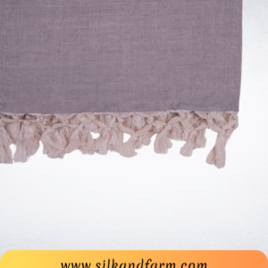 Silk & Farm Authentic Bhagalpuri Dull Chadar 98 × 54 Inches | Premium Cotton Blend | Soft, Lightweight & Breathable | Traditional Woven All-Season Bed Cover for Home & Travel